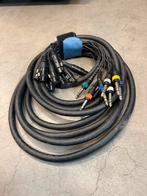 Multikabel Jack - XLR 6 meter, Ophalen, Zo goed als nieuw, Apparatuur