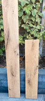 🪵RUSTIEK Massief eiken wandplank - verlichting - boomstam, Ophalen of Verzenden, Nieuw