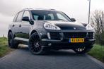 Porsche Cayenne 4.8 S LEER ALL BLACK AIRCO LUCHTVERING NAV, Auto's, Porsche, Automaat, Cayenne, 2220 kg, Zwart