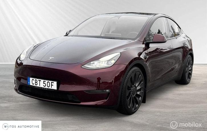 Tesla Model Y Performance AWD 75 kWh, 534 pk, Auto's, Tesla, Bedrijf, Te koop, Model Y, 4x4, ABS, Adaptive Cruise Control, Airbags