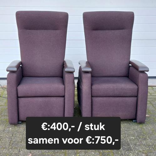 Set sta op stoelen, 3 motorig, merk Duet, Huis en Inrichting, Fauteuils, Gebruikt, 50 tot 75 cm, Ophalen