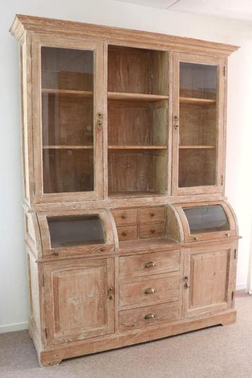 Grutters buffetkast- Bastiaan Teak b164 x h 215 x d 52 cm beschikbaar voor biedingen