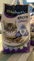 4 zakken biokats kattengrid kattenbakken grid, Ophalen of Verzenden, Nieuw, Gesloten