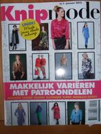 Knipmode januari 2012 maak je ideale ontwerp, Ophalen of Verzenden, Zo goed als nieuw, Vrouw, Knipmode