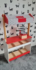 Hema winkeltje met weegschaal, Kinderen en Baby's, Speelgoed | Houten speelgoed, Ophalen, Gebruikt, Meubelstuk of Keukentje
