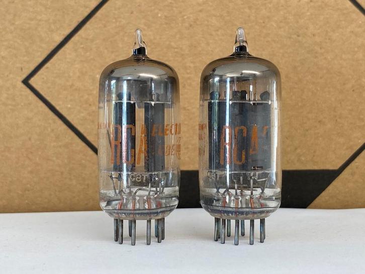 5963 RCA ECC82 12AU7 CV491 E82CC CV3900, Antiek en Kunst, Antiek | Tv's en Audio, Ophalen of Verzenden