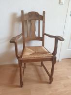 Houten leunstoel, Antiek en Kunst, Antiek | Meubels | Stoelen en Banken, Ophalen