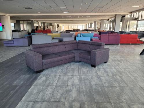 Hoekbank L-bank grijspaars 275x190 | BEZORGEN, Huis en Inrichting, Banken | Bankstellen, Zo goed als nieuw, Hoekbank, Vierpersoons of meer