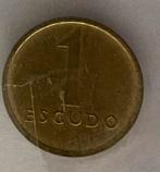 1 escudo Portugal 1982, Postzegels en Munten, Munten | Europa | Niet-Euromunten, Ophalen of Verzenden