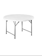 Ronde Inklapbare Tafel, Huis en Inrichting, Tafels | Statafels, Ophalen, Nieuw