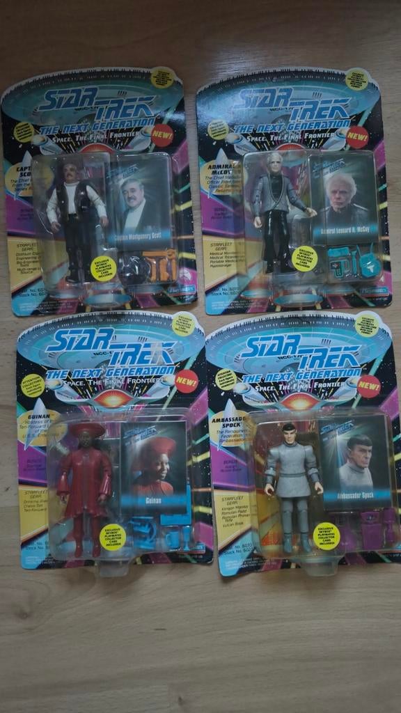 Star Trek The Next Generation Figuren - Vintage Collectibles, Ophalen of Verzenden, Nieuw