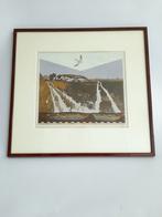 Aquarel Siemen Dijkstra, Antiek en Kunst, Ophalen of Verzenden