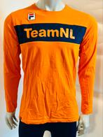 Sportkleding sportshirt lange mouwen team NL maat L Fila, Kleding | Heren, Maat 48/50 (M), Wandelen of Outdoor, Oranje, Ophalen of Verzenden