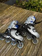 Verstelbare kinder Rollerblades/skeelers Blauw, Sport en Fitness, Skeelers, Overige merken, Verstelbaar, Inline skates 4 wielen