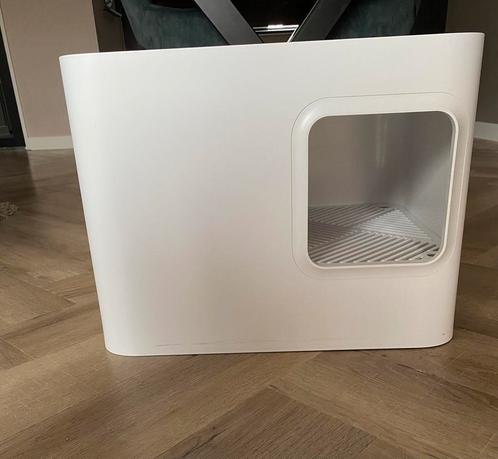 Hoopo Dome Kattenbak wit, Dieren en Toebehoren, Kattenbakken, Gebruikt, Gesloten, Ophalen