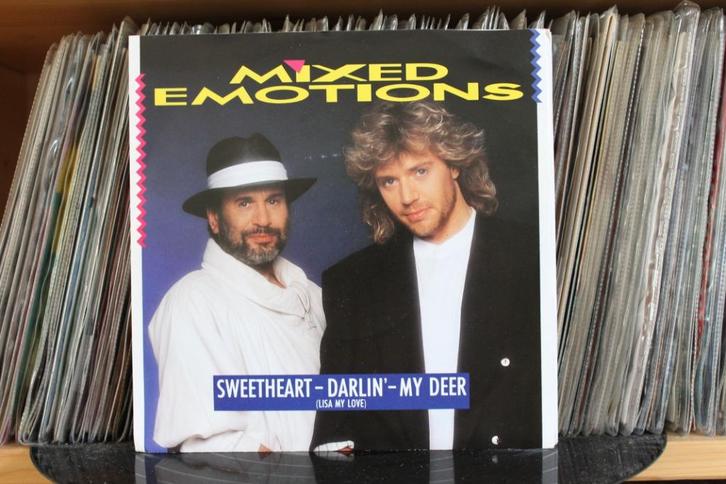 7" Single Mixed Emotions - Sweetheart - Darlin' - My Deer (L, Cd's en Dvd's, Vinyl Singles, Gebruikt, Single, Pop, 7 inch, Ophalen of Verzenden