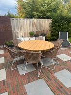 Hartmann tuintafel 150cm teak, Ophalen, Nieuw, Teakhout