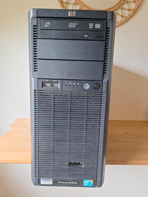HP ProLiant ML150 G6 Server – met Windows SBS 2008, Computers en Software, Servers, Gebruikt, Minder dan 2 Ghz, 8 GB, Hot swappable onderdelen