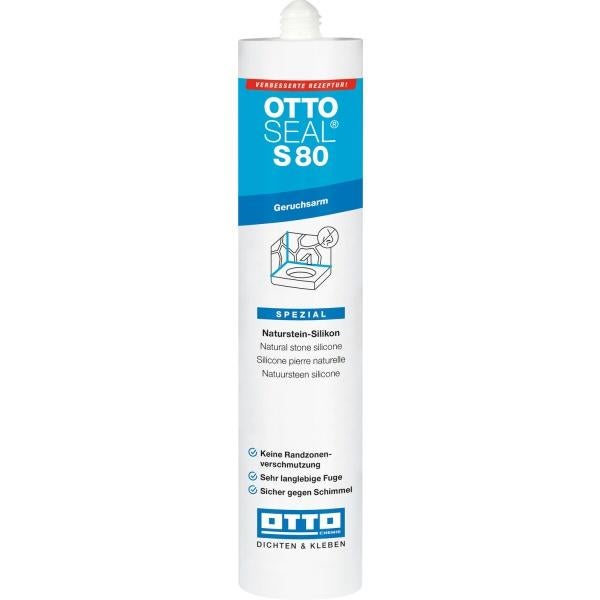 OTTOSEAL S80 Siliconenkit voor Natuursteen & Sanitair, Minder dan 4 cm, Nieuw, Ophalen of Verzenden, Minder dan 5 m²