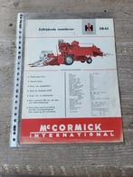 Mccormick ih international tractor maaidorser folder, Ophalen of Verzenden, Zo goed als nieuw