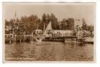 Loosdrecht fotokaart  Zwembad Boekhout   1938, Verzenden, 1920 tot 1940, Gelopen, Utrecht