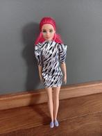 Barbie Fashionata Pop - Zebra Jurk, Ophalen of Verzenden, Zo goed als nieuw, Barbie
