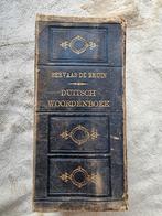 Servaas de Bruin Duitsch woordenboek 1887, Antiek en Kunst, Antiek | Boeken en Bijbels, Ophalen of Verzenden