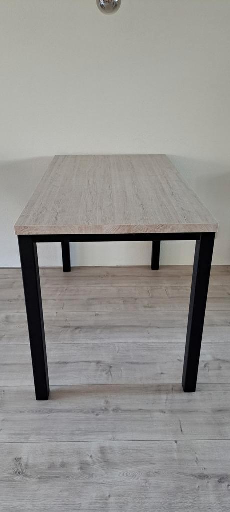 Stijlvolle Bartafel met Houtnerf Blad, Huis en Inrichting, Barren, Gebruikt, Ophalen