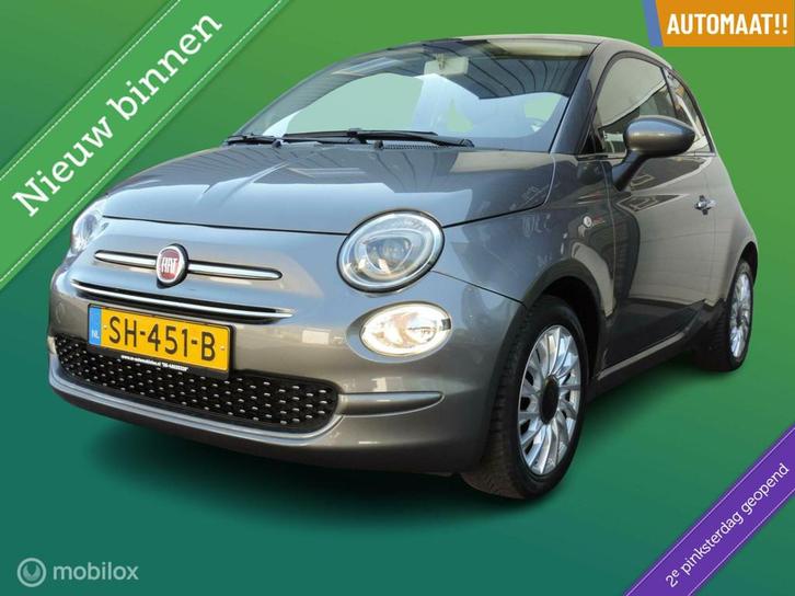 Fiat 500 0.9 TwinAir Turbo PopstarAutomaat,Navi,PDC,ECC!, Auto's, Fiat, Bedrijf, Te koop, ABS, Airbags, Airconditioning, Alarm