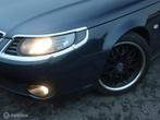 Saab 9-5 2.3 Turbo Aero 260 pk AUTOMAAT Leer Stoelverwarming, Zwart, 4 cilinders, 2290 cc, Blauw