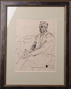 Hubert Malfait (1898–1971)Gesigneerde inkttekening op papier, Ophalen of Verzenden