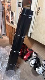 Halfronde nok, Zwart, Nieuw, Minder dan 5 m², Metaal