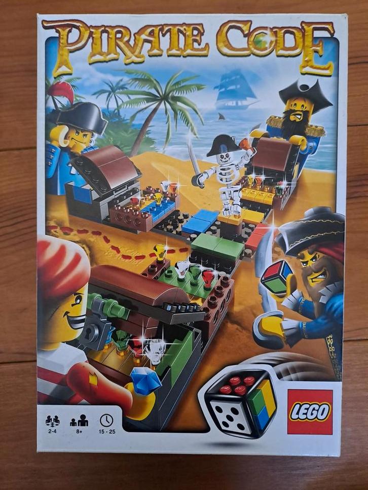 Lego Pirate Code Bordspel - Compleet!, Kinderen en Baby's, Speelgoed | Duplo en Lego, Zo goed als nieuw, Lego, Complete set, Ophalen