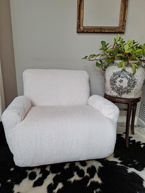 Vintage Fauteuil, Huis en Inrichting, Fauteuils, Zo goed als nieuw, Stof, 75 tot 100 cm, 75 tot 100 cm, Ophalen