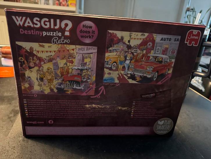 Wasgij destiny 5 Time travel, Hobby en Vrije tijd, Denksport en Puzzels, Zo goed als nieuw, 500 t/m 1500 stukjes, Ophalen of Verzenden