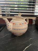 Theepot kakelbont, Huis en Inrichting, Keuken | Servies, Ophalen of Verzenden, Zo goed als nieuw, Overige stijlen, Overige typen