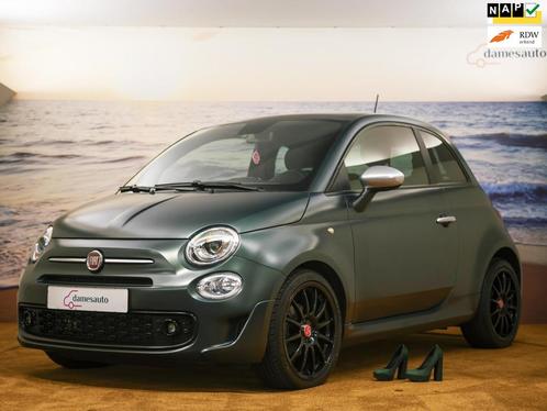 Fiat 500 0.9 Turbo Rockstar|Clima|NAP|Mat groen|incl. garant, Auto's, Fiat, Bedrijf, Te koop, ABS, Airbags, Airconditioning, Centrale vergrendeling