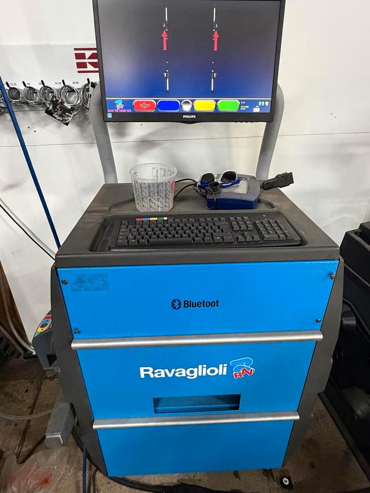 Ravaglioli 1850ws uitlijner Bluetooth - Nieuwste software!, Auto diversen, Autogereedschap, Zo goed als nieuw, Ophalen