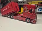 Scania ng haakarm container combi van OPC eeklo, Hobby en Vrije tijd, Modelauto's | 1:50, Ophalen of Verzenden, Zo goed als nieuw
