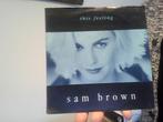 sam brown jukebox single this feeling ( remix ) uit 1988, Ophalen of Verzenden, Zo goed als nieuw, Pop, Single