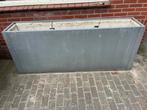 Aluminium plantenbak (200x80x40), Ophalen, Overige materialen, Gebruikt, 100 cm of meer