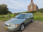 Volvo V70 2.4 170PK AUT 2007 Groen, Auto's, Volvo, 1800 kg, Leder en Stof, 1498 kg, Stationwagon