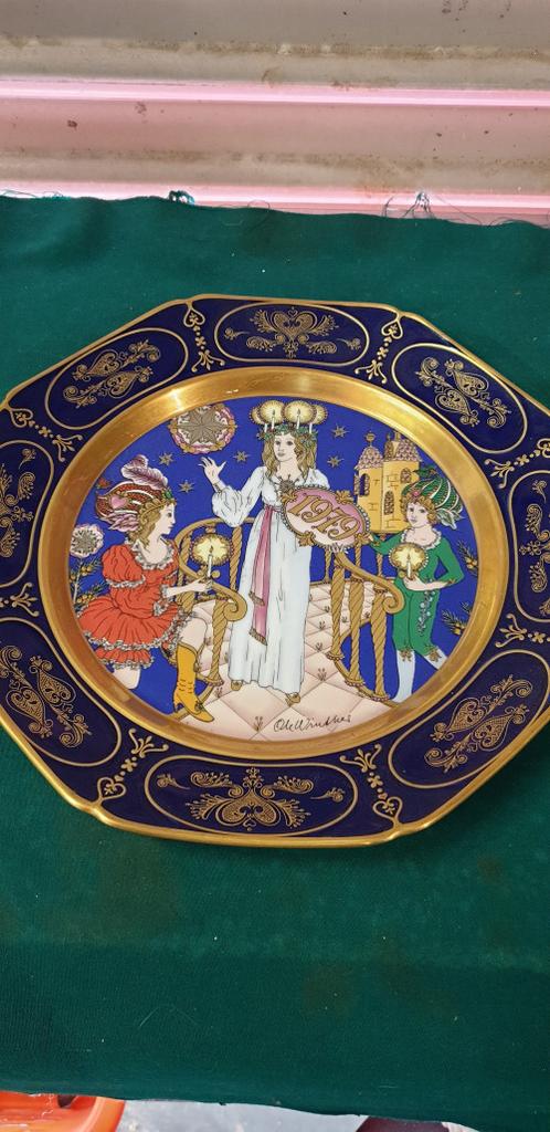 wandbord 1979 weihnachtsteller, Ophalen of Verzenden