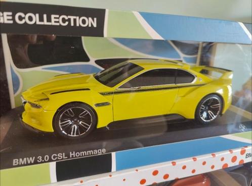 BMW 3.0 CSL Hommage 1:18 in originele verpakking, Hobby en Vrije tijd, Modelauto's | 1:18, Zo goed als nieuw, Ophalen of Verzenden
