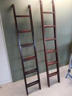 bibliotheek ladders, Doe-het-zelf en Verbouw, Ladders en Trappen, Ophalen of Verzenden, Zo goed als nieuw, 4 meter of meer
