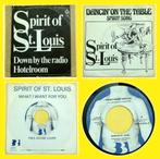 SPIRIT OF ST. LOUIS Lot of 3x original 45's w/Picture Sleeve, 7 inch, Single, Ophalen of Verzenden, Zo goed als nieuw