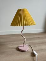 Leuke Retro Tafellamp, Huis en Inrichting, Lampen | Tafellampen, Ophalen, Gebruikt, Stof, Minder dan 50 cm