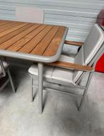 Bora bora eettafel tuintafel buitenstoelen, Ophalen of Verzenden, Zo goed als nieuw, Aluminium, Eettafel