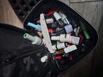 Hele set gel lakjes, elektrische vijl en tas voor nagellak, Ophalen of Verzenden, Gebruikt, Handen en Nagels