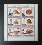 Comoren 2009 Vuurtoren Schelpen Michel 2086-2091 postfris, Verzenden, Postfris, Plaats of Gebouw